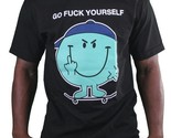 In4mation Fu $ K Yourself Flipping Mezzo Dito Skateboard Uomo T-Shirt NW - $14.95