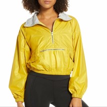 Free People movement yellow reflective jacket Small new - £68.60 GBP