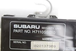 02-03 SUBARU IMPREZA WRX ANTI THEFT SECURITY CONTROL MODULE Q8232 image 11