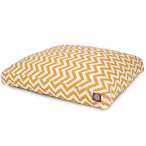 MajesticPet 29 x 36 in. Zig Zag Rectangle Pet Bed Yellow - €86,15 EUR