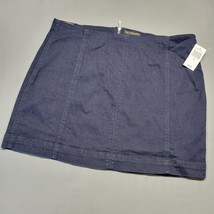 Tinseltown Women Skirt Size 15 Juniors Blue Jean Stretch Mini Classic De... - £16.88 GBP