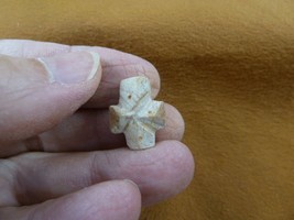 (CR593-28) 5/8&quot; Small Fairy Stone Christian Cross Staurolite Crystal Matrix - £10.51 GBP