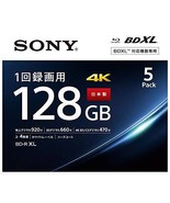 Sony BD-R Printable HD Blu-Ray 4x Blank Disc Media BDR 128GB 5pack From ... - £38.87 GBP