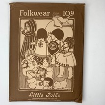 Folkwear 109 Little Folks Japanese Kintaro, Mexican Dress, Djellaba Pattern UC - £14.92 GBP