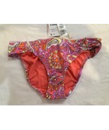 Jessica Simpson MANDARIN MULTI Flower Child Side-Shirred Swim Bottom, US... - £11.23 GBP