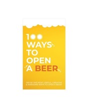 Gift Republic 100 Ways to Open a Beer Cards, No Size, No Color - $17.46