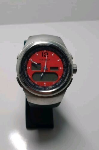 Nautica A11523G Men's Watch Tested **Needs New Battery** - $23.08