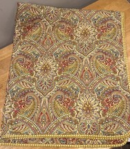 Waverly Yellow Paisley Jacquard Throw Quilt Lap Boho Chic Reversable 60x... - €34,09 EUR Waverly Yellow Paisley Jacquard Throw Quilt Lap Boho Chic Reversable 60x... - €34,09 EUR