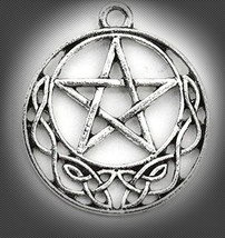 HAUNTED PENTAGRAM NECKLACE MASTER MAGICKAL MANY SPELLS  EXTREME Cassia4 Magick  - £65.59 GBP