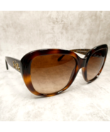 Coach Tortoise Brown Gradient Sunglasses HC8207 Dark Tort Gold 539413 57-17-140 - $1,639.19 MXN