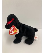 Retired GiGi 1998 Ty Beanie Baby 6” Black Poodle 5th Generation Mint Tags! - $3.50