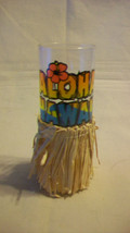 ALOHA HAWAII SHOOTER GLASS WITH GRASS SKIRT - £11.74 GBP