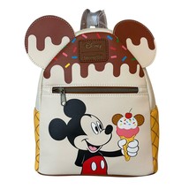 Loungefly Disney Mickey Mouse Ice Cream Mini Backpack New with tags - $1,384.01 MXN