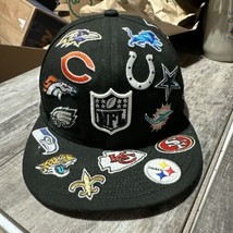 New Era 59fifty NFL, All Over Logos Fitted Hat Includes 32 Teams Size: 7 - £51.59 GBP