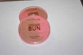 LOT/2 Maybelline Dream Sun Bronzing Powder with Blush 09 Golden Tropics SEALED - £15.16 GBP