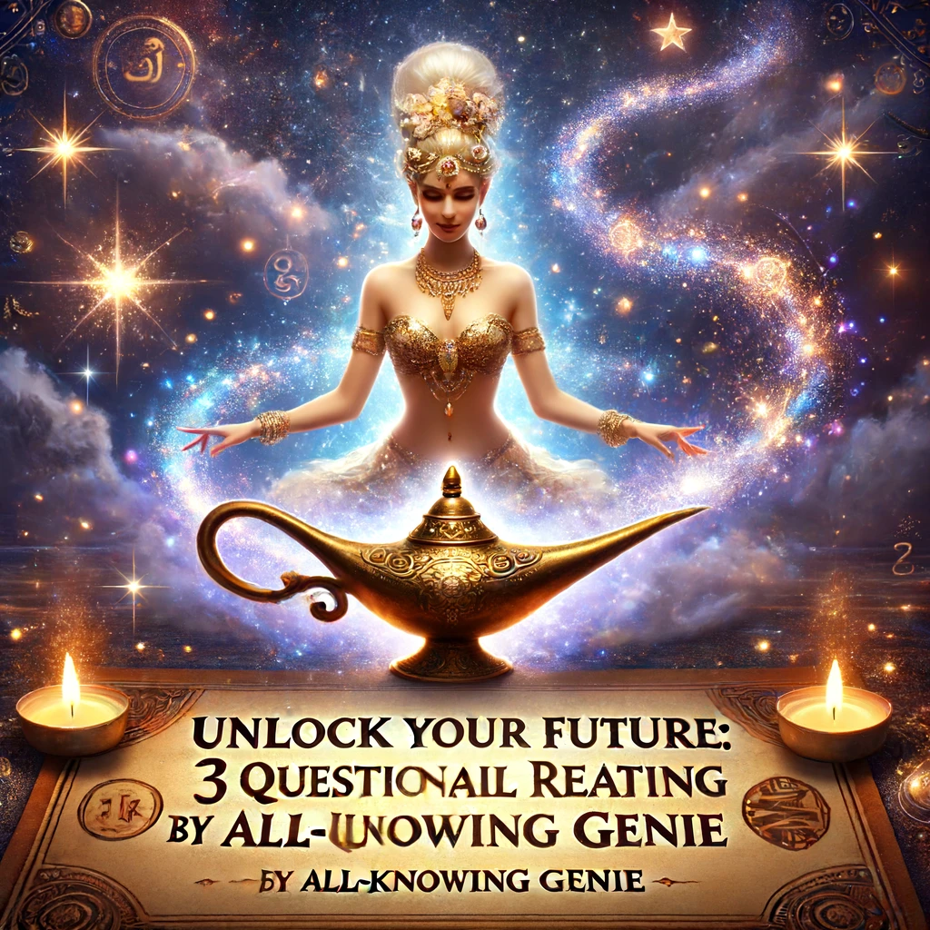 Unlock Your Future: 3 Question Email Reading by All-Knowing Genie Tarot ... - $281.30 MXN