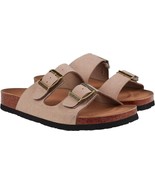 Skechers Womens Two Strap Sandal,Taupe,9M - £39.66 GBP