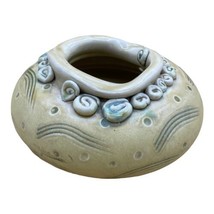 Studio Art Pottery Vase Coiled Design Paula Perkins Paul - £21.11 GBP