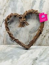 Valentines Crafts Vine Heart Shaped Wreath 9 Inches - $13.74