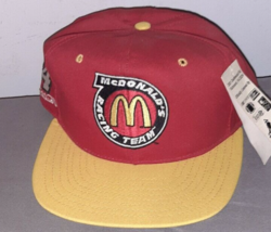 Vintage Ajd - Bill Elliott #94 Mc Donalds Racing Team Snapback Hat Nos - £21.75 GBP