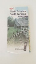 2010 AAA North Carolina South Carolina State Series Travel Road Map - £5.45 GBP