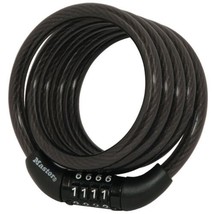 Master Lock Bike Lock Cable, Combination , Black 4Ft - £8.17 GBP