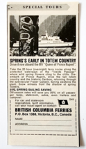 1969 Queen Of PR Rupert Cruise Ship Advertisement British Columbia Ferry... - $370.74 MXN 1969 Queen Of PR Rupert Cruise Ship Advertisement British Columbia Ferry... - $370.74 MXN