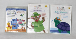 Baby Einstein DVD/CD Set Lot of 7 Music , Sing &amp; Play Collection Mixed Lot - £14.44 GBP
