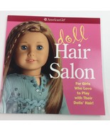 American Girl Doll Hair Salon Book For Girls Braids Pony Tails Updo Stylist - £15.66 GBP