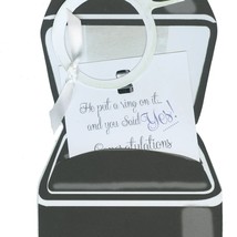 Ring Box Engagement Celebration Card for Her - $9.00