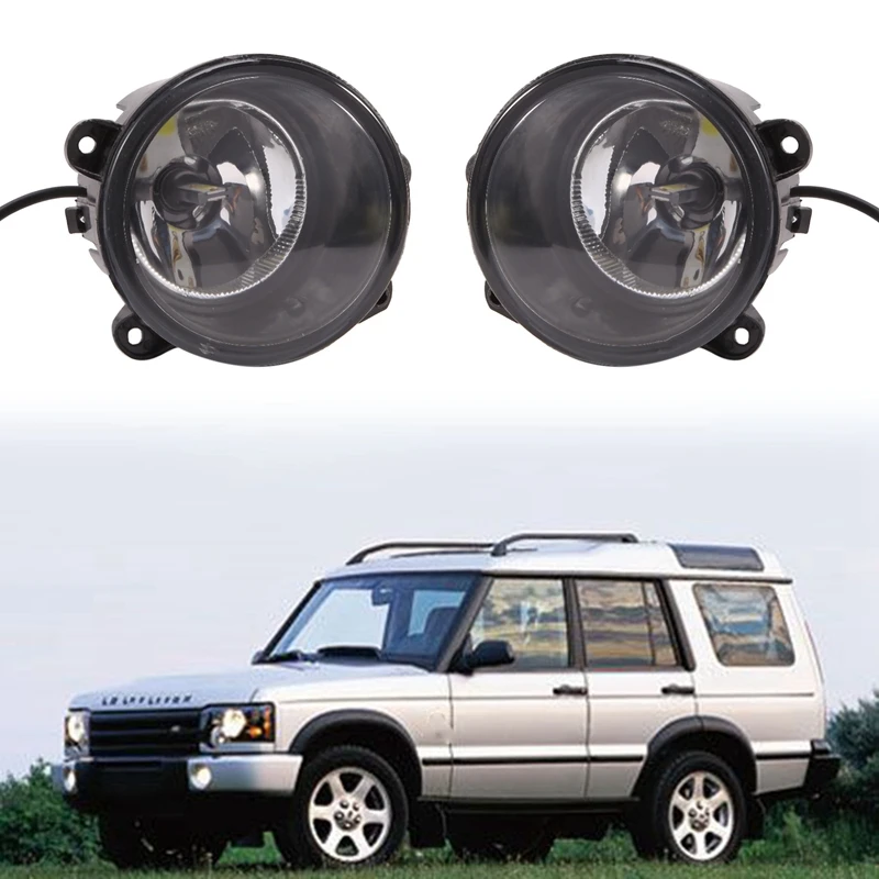 1Pair Car Front Bumper LED Fog Lights Assembly Driving Lamp Foglight For Land - £56.69 GBP