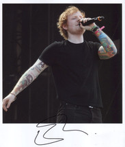 Ed Sheeran SIGNED 8&quot; x 10&quot; Photo + COA Lifetime Guarantee - £117.53 GBP