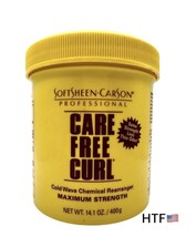 Softsheen Carson Care Free Curl MAXIMUM Strength , 14.1 Oz/ 400g New - £29.71 GBP