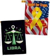 Libra House Flags Pack Zodiac 28 X40 Double-Sided Banner - $51.97