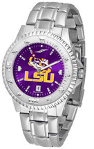 LSU Tigers Louisiana State Men Competitor Steel AnoChrome Watch - £75.93 GBP