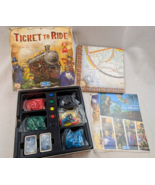Days of Wonder Ticket To Ride by Alan R Moon Train Board Game 100% Compl... - $17.81