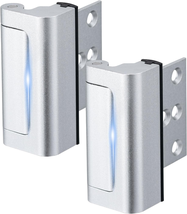 2 Pack Home Security Door Lock,Childproof Door Reinforcement Lock,With 3... - $15.10