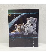 Vintage Stuart Hall Schimmel Moon Eclipse Tiger Pocket Folder 1997 - $19.70