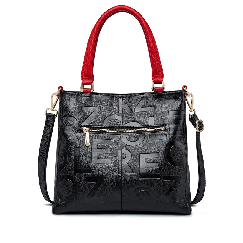 HOT Brand Handbags Women Designer Genuine Leather Bag Women Cow Leather Purses a - £135.71 GBP