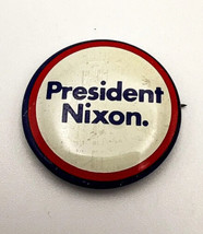 Presidential Richard Nixon Pin Back President Campaign Button Political - £5.63 GBP