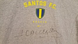 Nike Santos Fc Shirt Size M Football Club Mexico Made Signed Autographed - £44.49 GBP