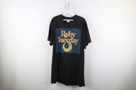 Vintage 90s Mens XL Distressed Spell Out Ruby Tuesday Short Sleeve T-Shirt USA - £35.05 GBP