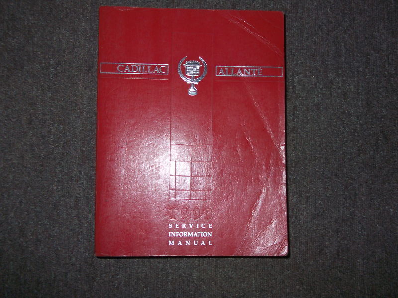 1990 Cadillac Allante Workshop Service Repair Workshop Manual OEM Factor... - $88.95