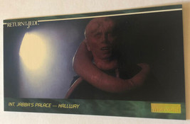 Return Of The Jedi Widevision Trading Card 1995 #10 Jabba’s Palace - $2.48