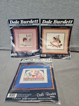 Dale Burdett 3pc Cross Stitch Kits New (T8) - $11.88