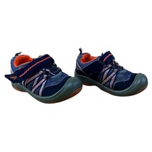 OshKosh B'gosh Sneakers Athletic Sport Shoes Toddler Size 6 Blue Orange - $7.91