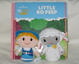 Hallmark Itty Bittys Storybook Little Bo Peep Book w/Plush Bo Peep &amp; Her... - £19.94 GBP