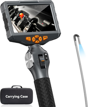 3.9Mm Two-Way Articulating Borescope with Light, 5-Inch IPS Endoscope - $655.93