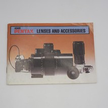 Pentax Lenses and Accessories Camera Brochure Manual 1971 - $14.84