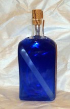Signed HELENA GIBSON. FLASK Glass, Gothenburg Glass Studio 8 3/4&quot; - £23.73 GBP